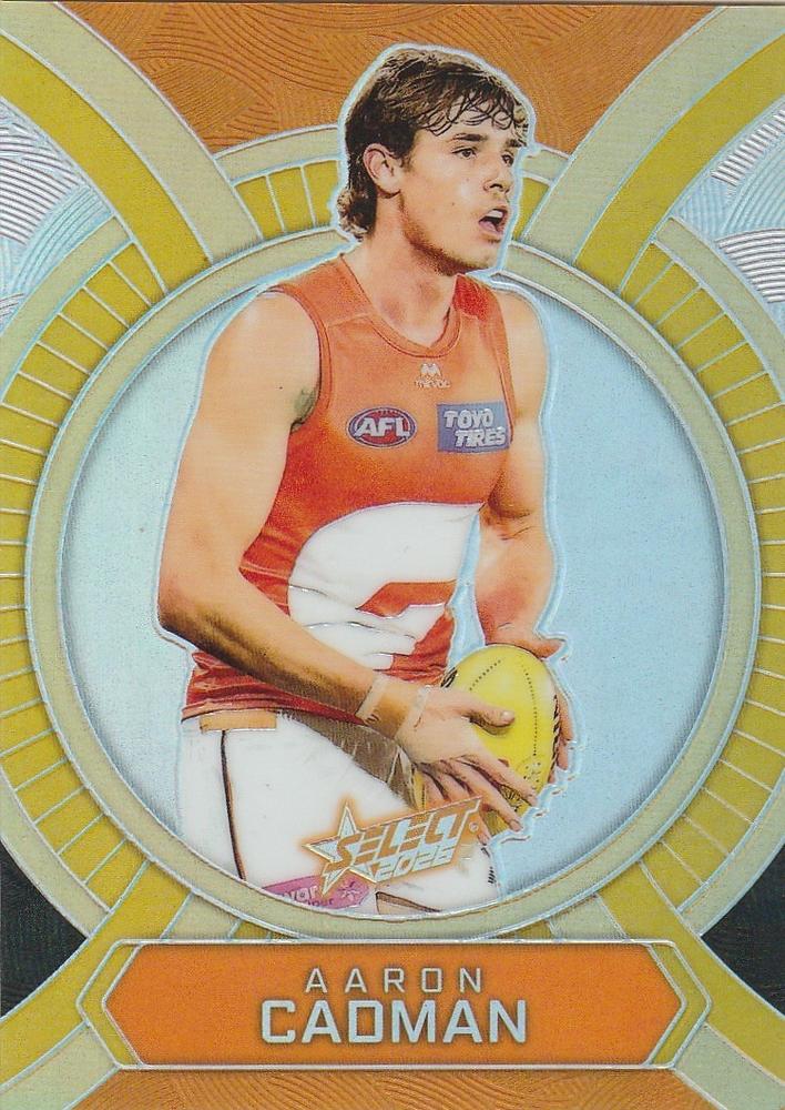 Aaron Cadman #LB72 Greater Western Sydney Giants | 2026 Select AFL Footy Stars - Luminous