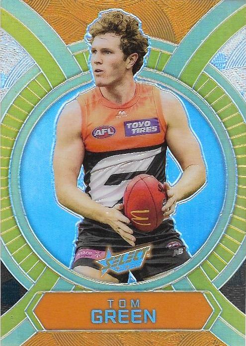 Tom Green #LB75 Greater Western Sydney Giants | 2026 Select AFL Footy Stars - Luminous