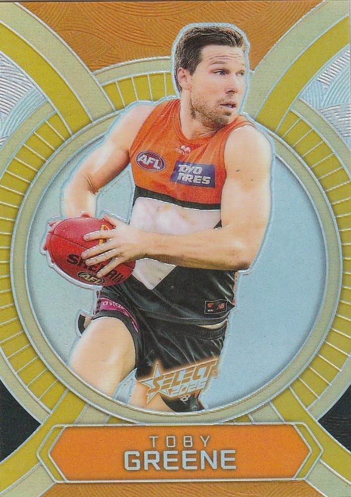 Toby Greene #LB76 Greater Western Sydney Giants | 2026 Select AFL Footy Stars - Luminous
