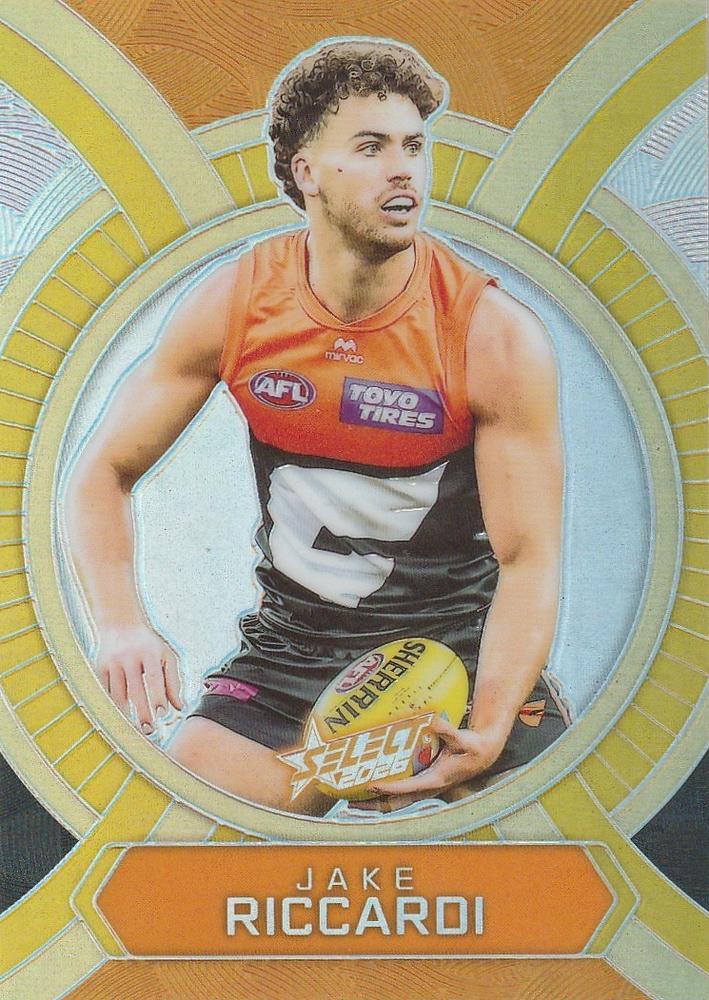 Jake Riccardi #LB79 Greater Western Sydney Giants | 2026 Select AFL Footy Stars - Luminous