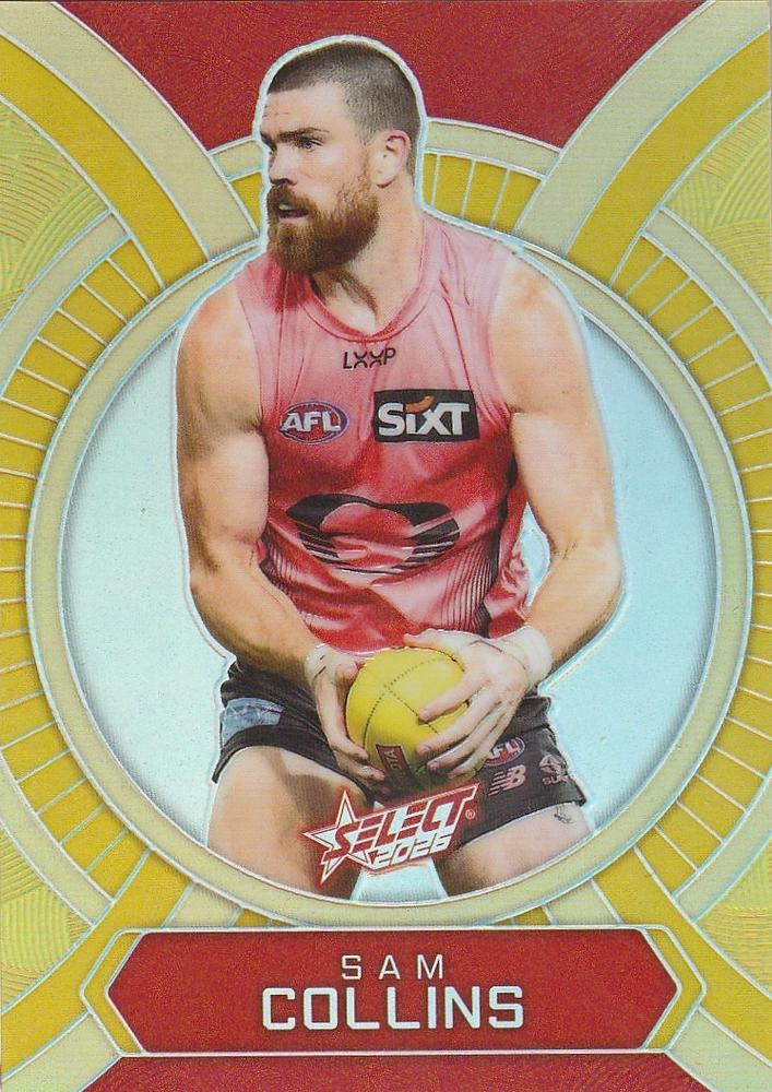 Sam Collins #LB83 Gold Coast Suns | 2026 Select AFL Footy Stars - Luminous