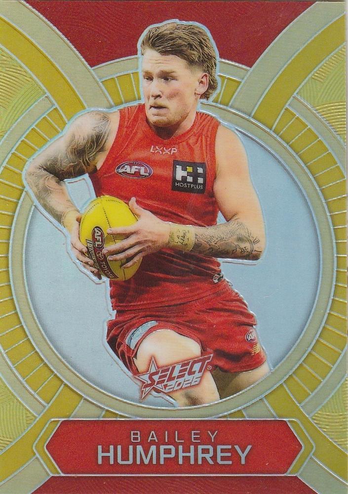 Bailey Humphrey #LB84 Gold Coast Suns | 2026 Select AFL Footy Stars - Luminous