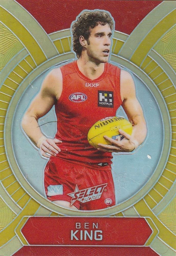 Ben King #LB85 Gold Coast Suns | 2026 Select AFL Footy Stars - Luminous