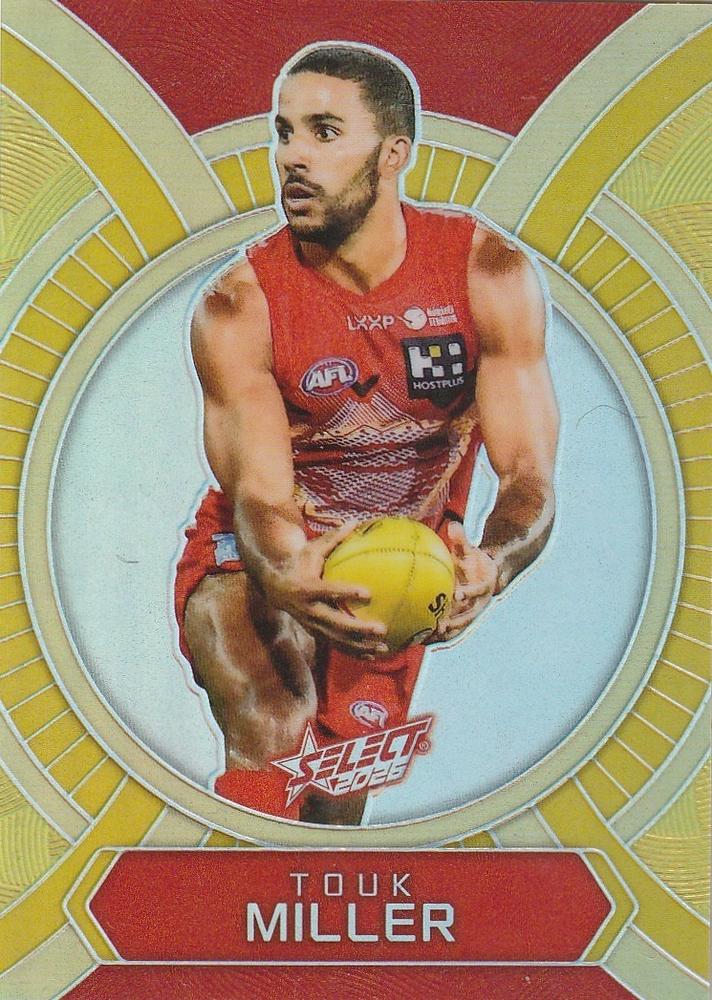 Touk Miller #LB87 Gold Coast Suns | 2026 Select AFL Footy Stars - Luminous