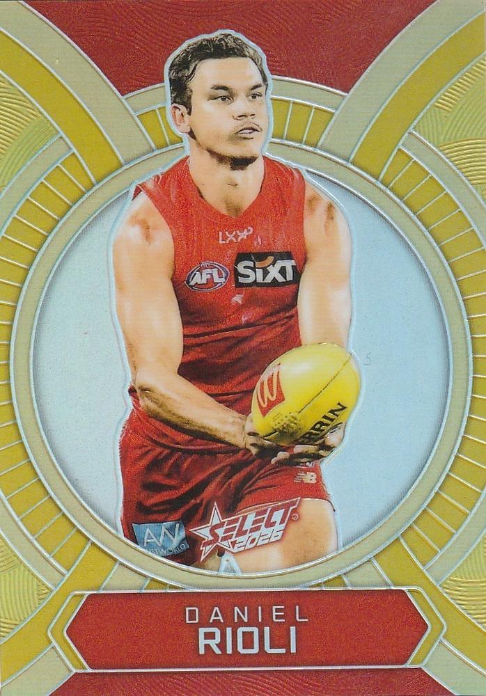 Daniel Rioli #LB89 Gold Coast Suns | 2026 Select AFL Footy Stars - Luminous