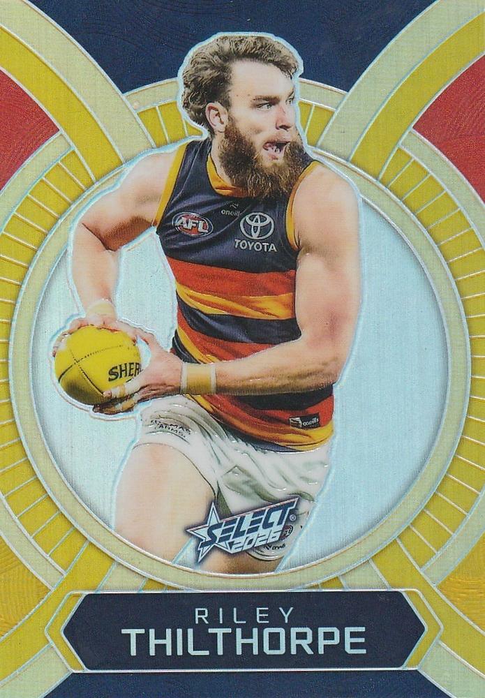 Riley Thilthorpe #LB8 Adelaide Crows | 2026 Select AFL Footy Stars - Luminous