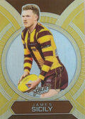 James Sicily #LB99 Hawthorn Hawks | 2026 Select AFL Footy Stars - Luminous