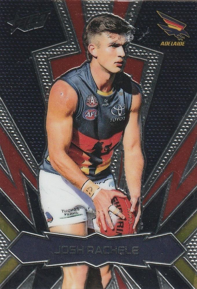 Josh Rachele #LT10 Adelaide Crows | 2025 Select AFL Footy Stars - Luminous Thunderbolt