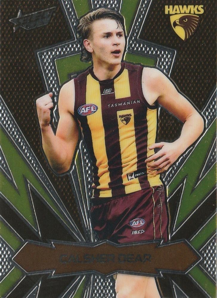 Calsher Dear #LT111 Hawthorn Hawks | 2025 Select AFL Footy Stars - Luminous Thunderbolt