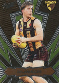 Dylan Moore #LT115 Hawthorn Hawks | 2025 Select AFL Footy Stars - Luminous Thunderbolt