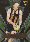 James Sicily #LT117 Hawthorn Hawks | 2025 Select AFL Footy Stars - Luminous Thunderbolt