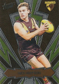 Nick Watson #LT118 Hawthorn Hawks | 2025 Select AFL Footy Stars - Luminous Thunderbolt