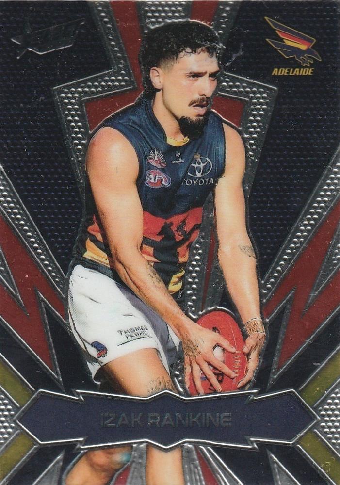 Izak Rankine #LT11 Adelaide Crows | 2025 Select AFL Footy Stars - Luminous Thunderbolt
