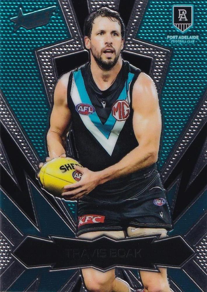 Travis Boak #LT146 Port Adelaide Power | 2025 Select AFL Footy Stars - Luminous Thunderbolt