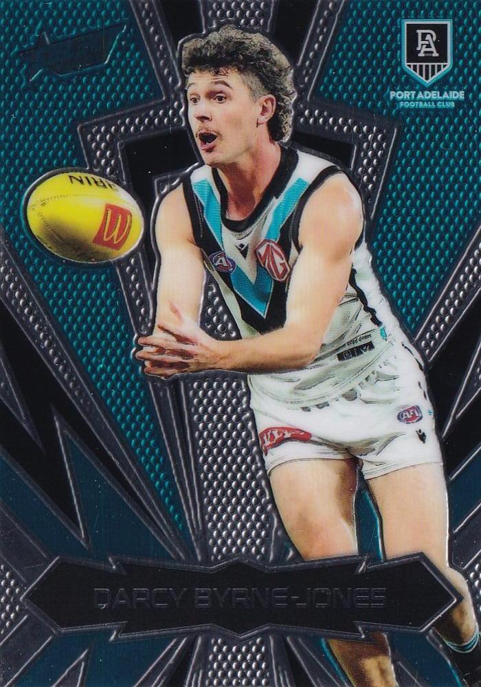 Darcy Byrne-Jones #LT149 Port Adelaide Power | 2025 Select AFL Footy Stars - Luminous Thunderbolt
