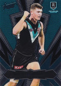 Mitch Georgiades #LT150 Port Adelaide Power | 2025 Select AFL Footy Stars - Luminous Thunderbolt