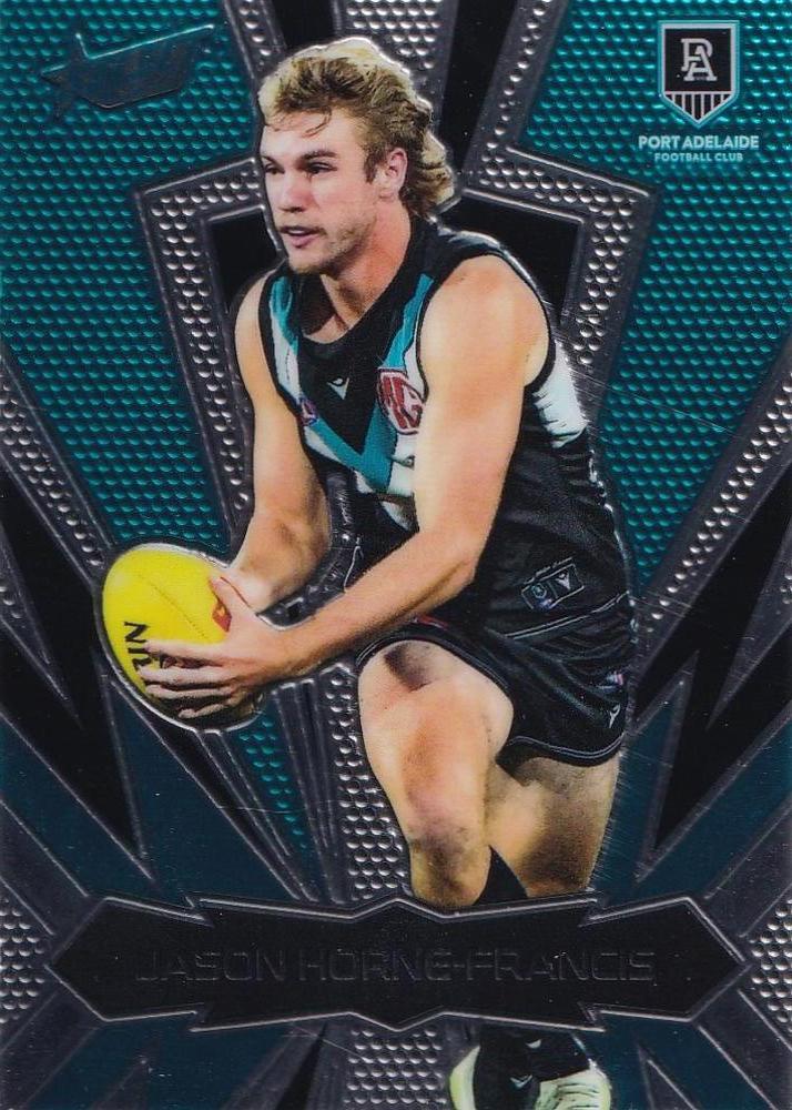 Jason Horne-Francis #LT151 Port Adelaide Power | 2025 Select AFL Footy Stars - Luminous Thunderbolt