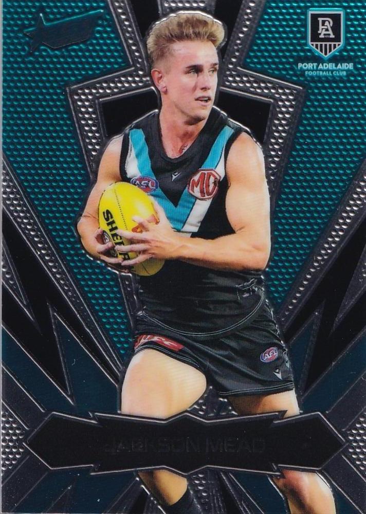 Jackson Mead #LT154 Port Adelaide Power | 2025 Select AFL Footy Stars - Luminous Thunderbolt