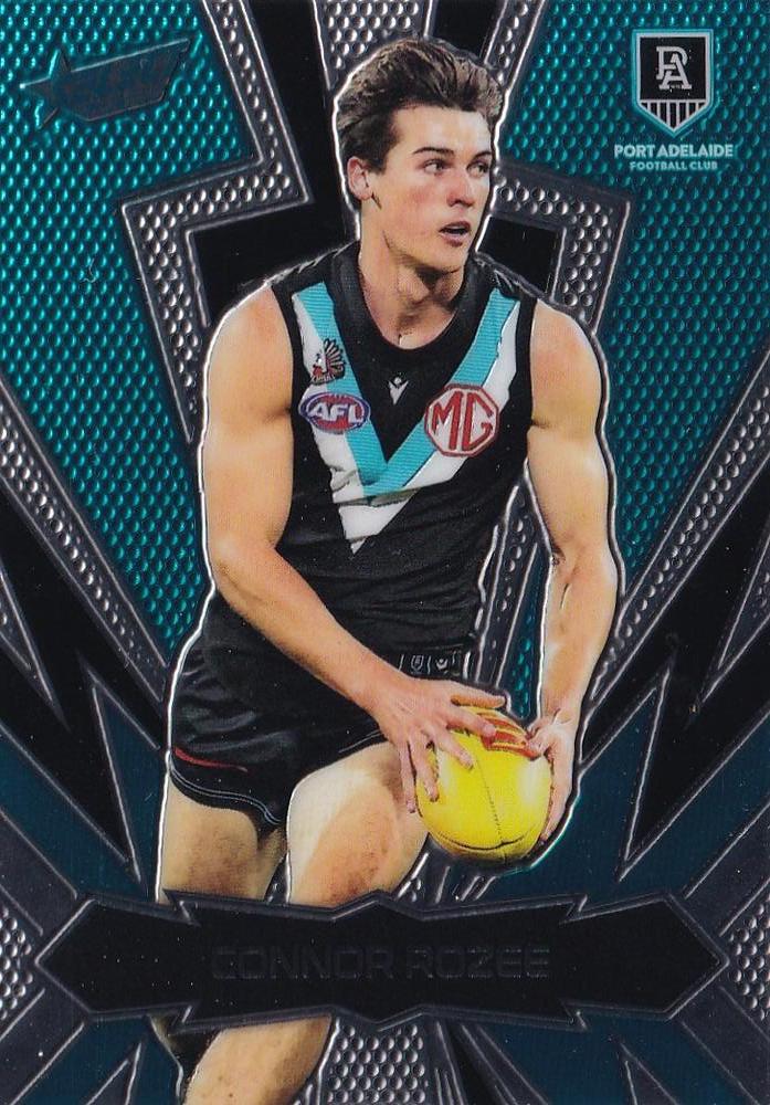 Connor Rozee #LT155 Port Adelaide Power | 2025 Select AFL Footy Stars - Luminous Thunderbolt