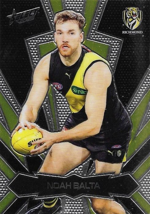 Noah Balta #LT157 Richmond Tigers | 2025 Select AFL Footy Stars - Luminous Thunderbolt