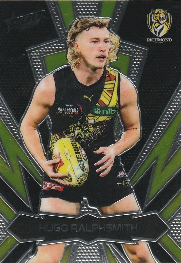 Hugo Ralphsmith #LT165 Richmond Tigers | 2025 Select AFL Footy Stars - Luminous Thunderbolt