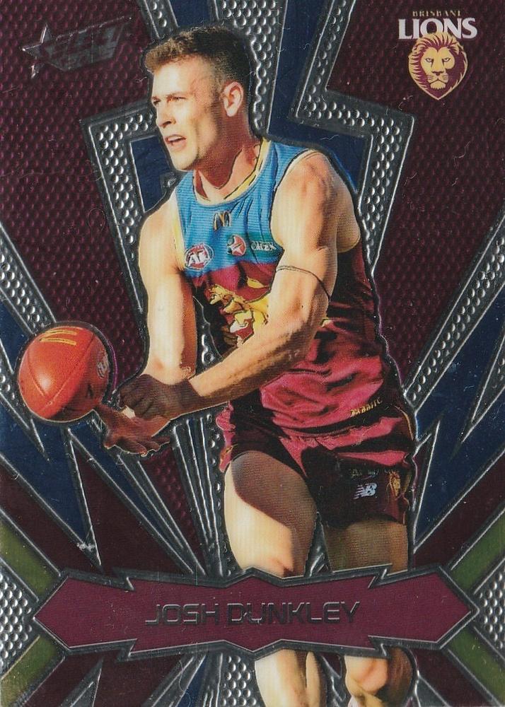 Josh Dunkley #LT17 Brisbane Lions | 2025 Select AFL Footy Stars - Luminous Thunderbolt