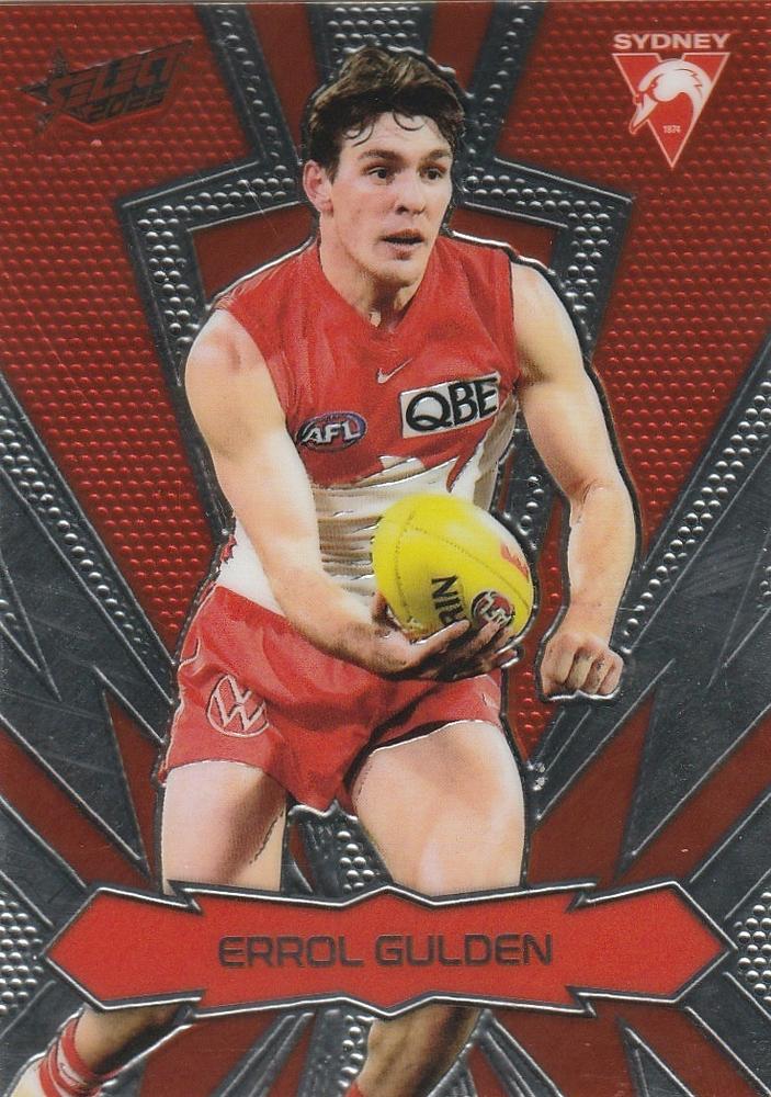 Errol Gulden #LT184 Sydney Swans | 2025 Select AFL Footy Stars - Luminous Thunderbolt