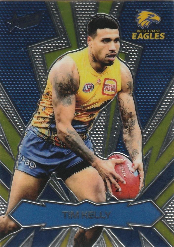 Tim Kelly #LT199 West Coast Eagles | 2025 Select AFL Footy Stars - Luminous Thunderbolt