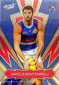 Marcus Bontempelli #LT205 Western Bulldogs | 2025 Select AFL Footy Stars - Luminous Thunderbolt