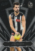 Josh Daicos #LT38 Collingwood Magpies | 2025 Select AFL Footy Stars - Luminous Thunderbolt