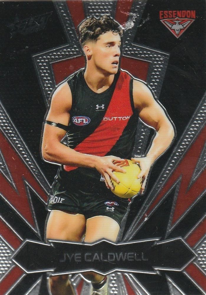 Jye Caldwell #LT50 Essendon Bombers | 2025 Select AFL Footy Stars - Luminous Thunderbolt