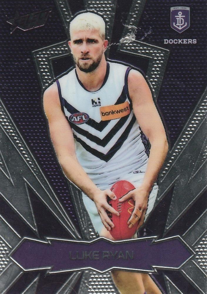 Luke Ryan #LT68 Fremantle Dockers | 2025 Select AFL Footy Stars - Luminous Thunderbolt