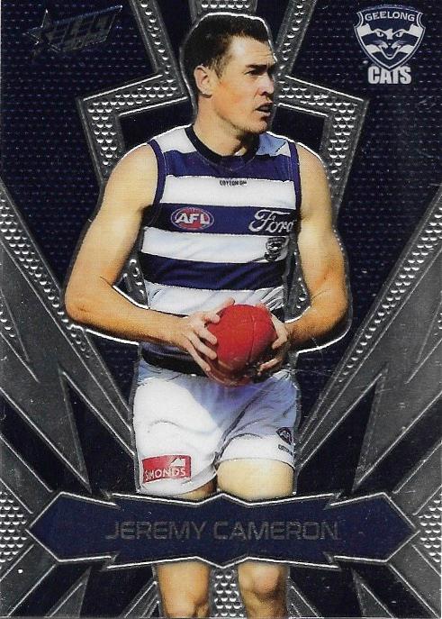 Jeremy Cameron #LT74 Geelong Cats | 2025 Select AFL Footy Stars - Luminous Thunderbolt