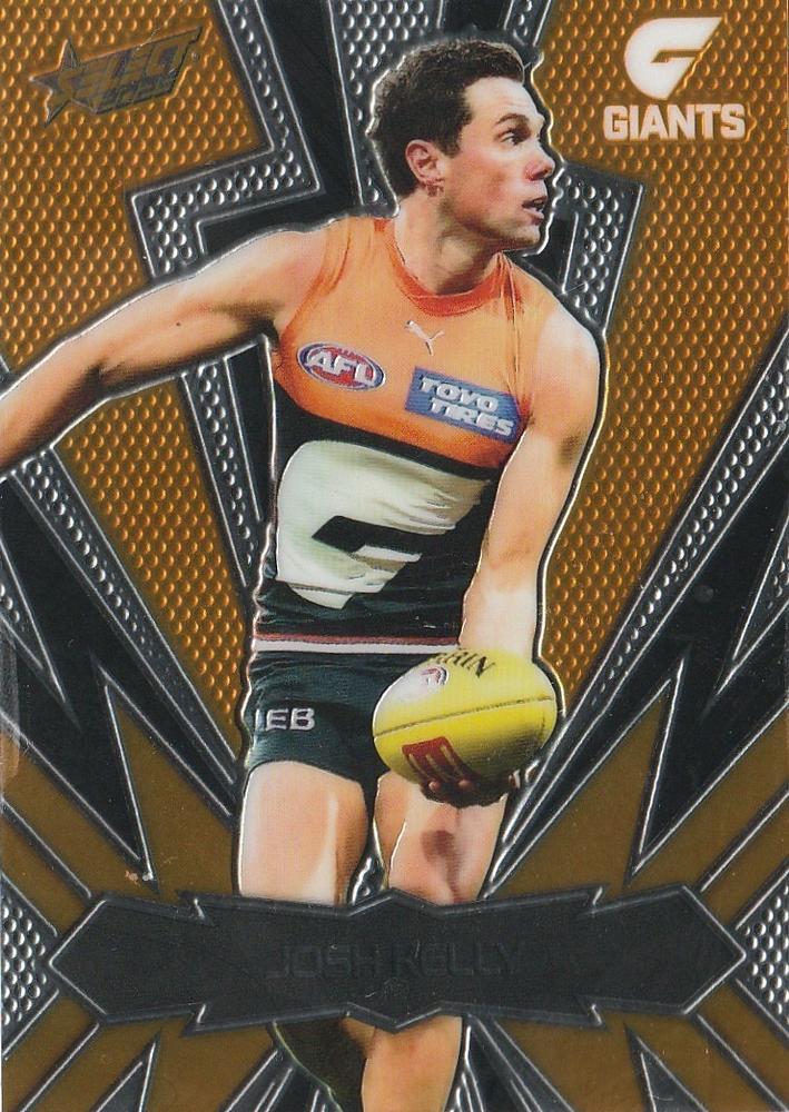 Josh Kelly #LT93 Greater Western Sydney Giants | 2025 Select AFL Footy Stars - Luminous Thunderbolt