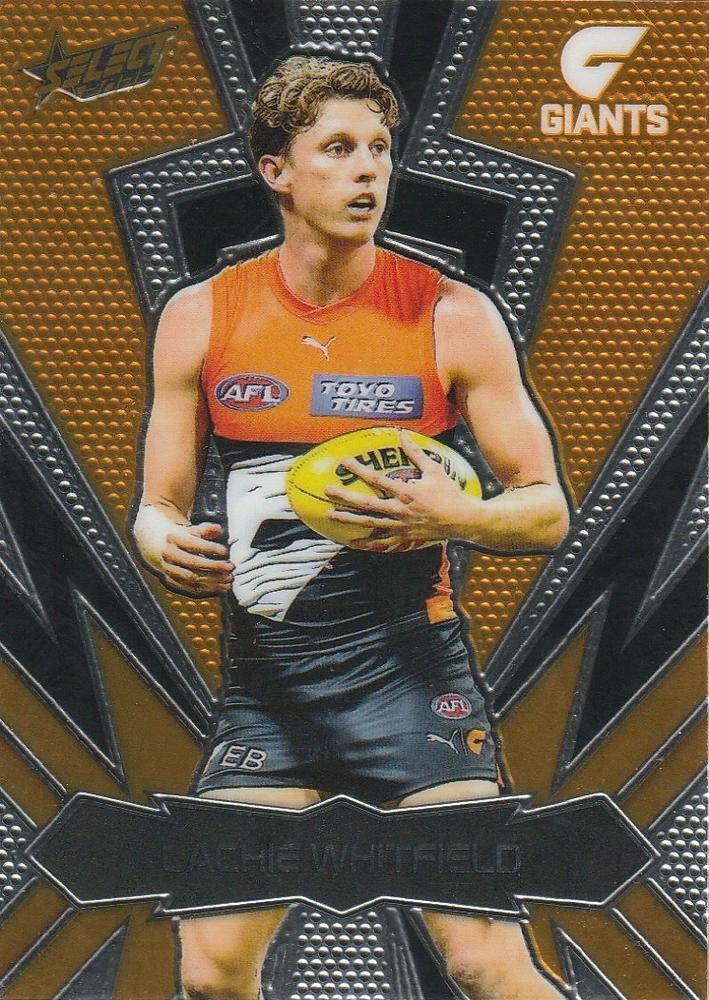 Lachie Whitfield #LT96 Greater Western Sydney Giants | 2025 Select AFL Footy Stars - Luminous Thunderbolt
