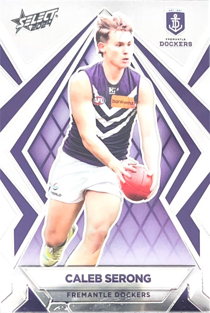 Caleb Serong #L58 Fremantle Dockers | Luminous 2024 Select AFL Footy Stars