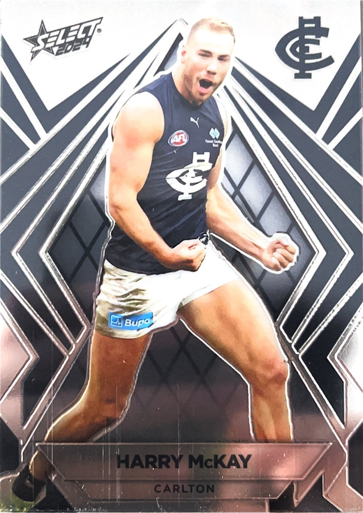 Harry McKay #L27 Carlton Blues | Luminous 2024 Select AFL Footy Stars