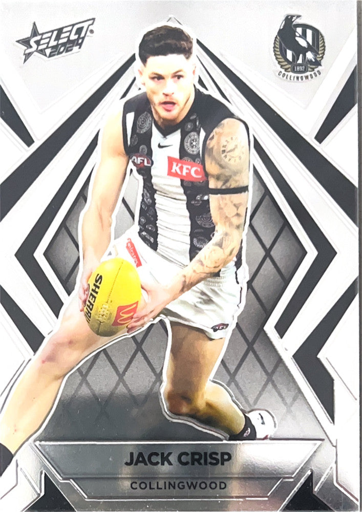 Jack Crisp #L31 Collingwood Magpies | Luminous 2024 Select AFL Footy Stars