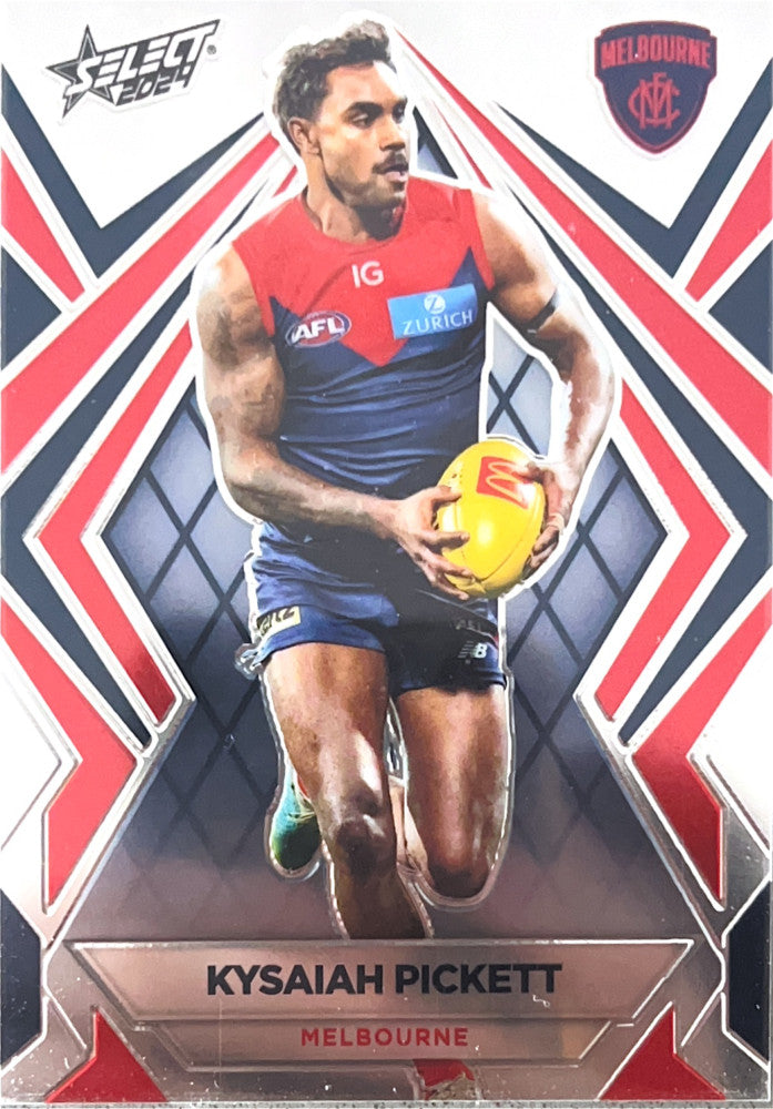 Kysaiah Pickett #L108 Melbourne Demons | Luminous 2024 Select AFL Footy Stars