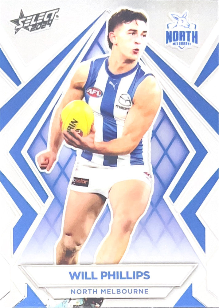Will Phillips #L115 North Melbourne Kangaroos | Luminous 2024 Select AFL Footy Stars