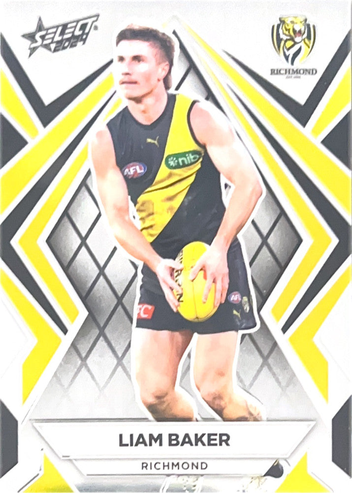 Liam Baker #L131 Richmond Tigers | Luminous 2024 Select AFL Footy Stars