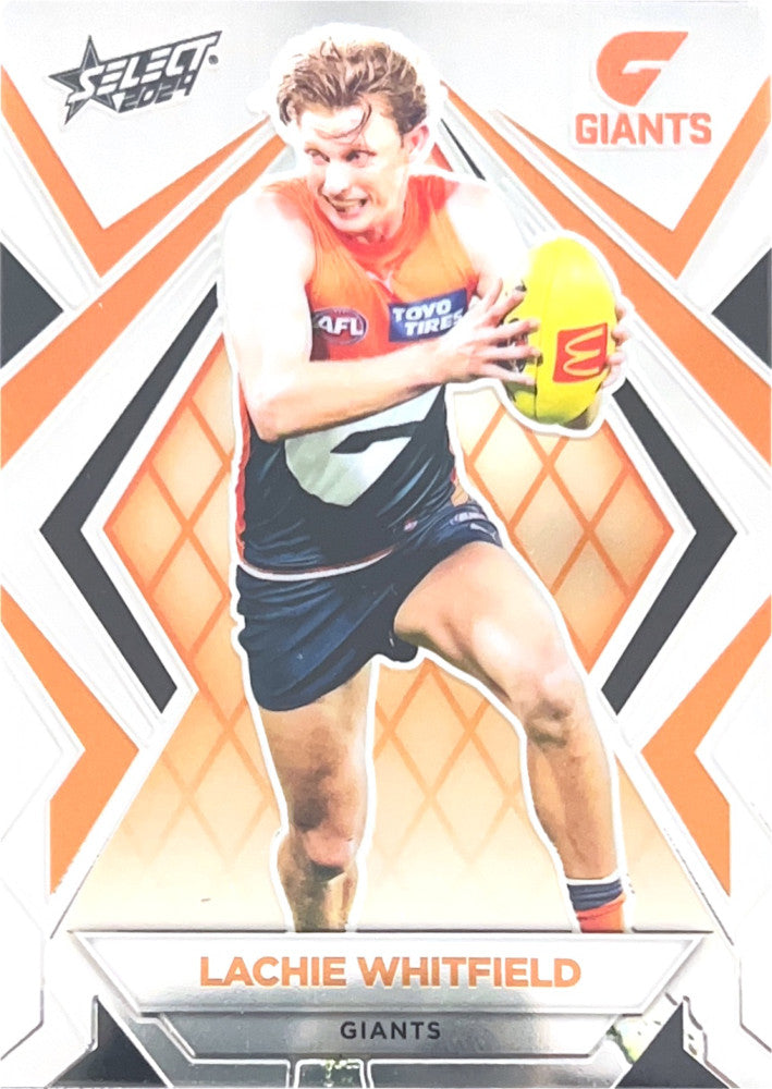 Lachie Whitfield #L80 Greater Western Sydney Giants | Luminous 2024 Select AFL Footy Stars