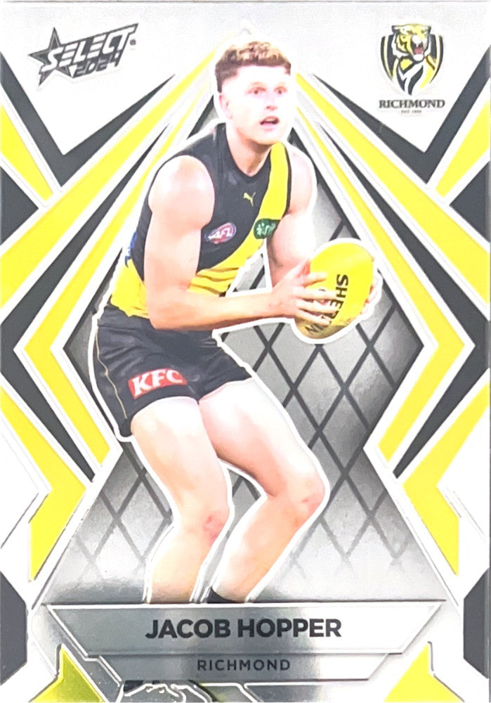 Jacob Hopper #L133 Richmond Tigers | Luminous 2024 Select AFL Footy Stars