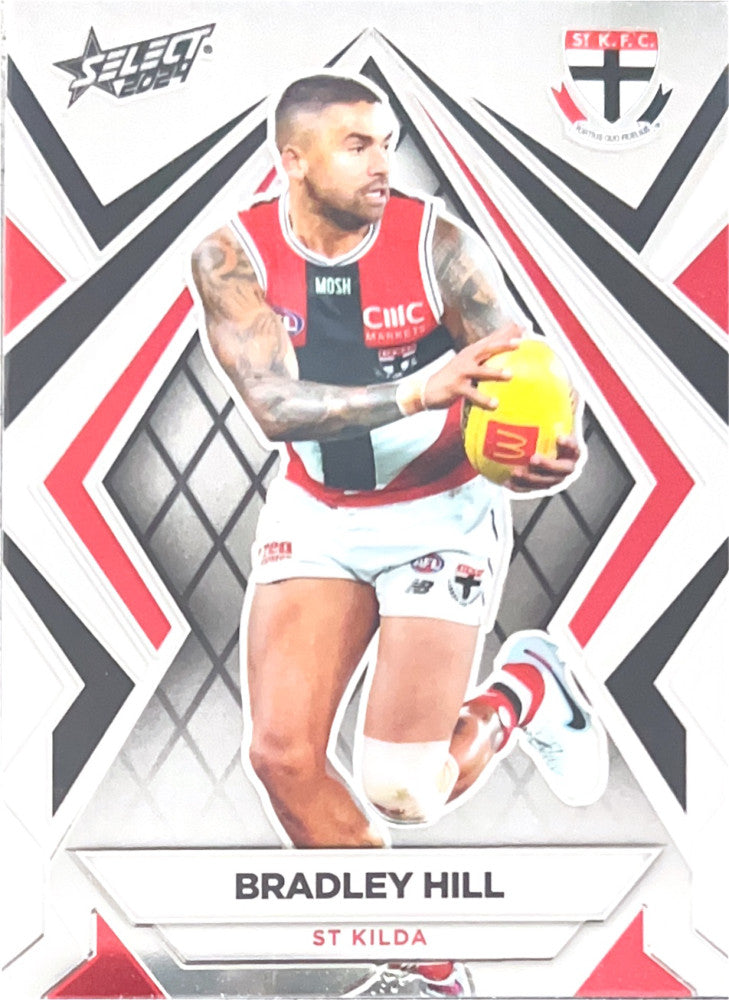 Brad Hill #L142 St. Kilda Saints | Luminous 2024 Select AFL Footy Stars
