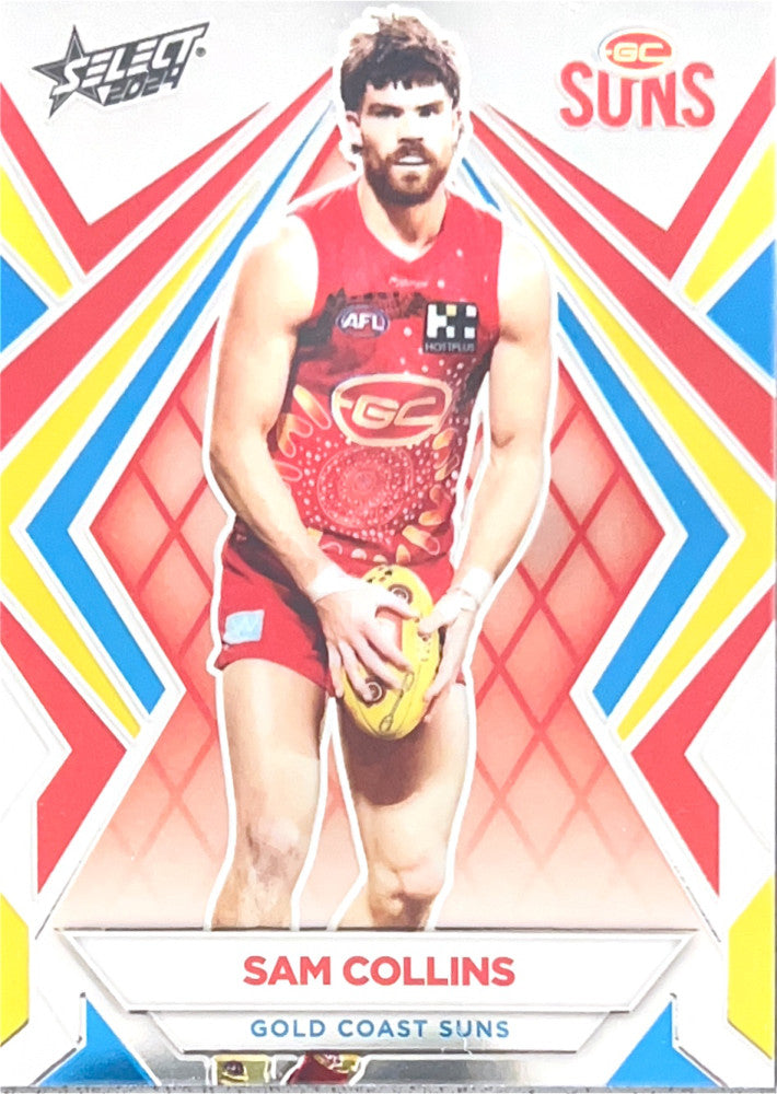 Sam Collins #L84 Gold Coast Suns | Luminous 2024 Select AFL Footy Stars