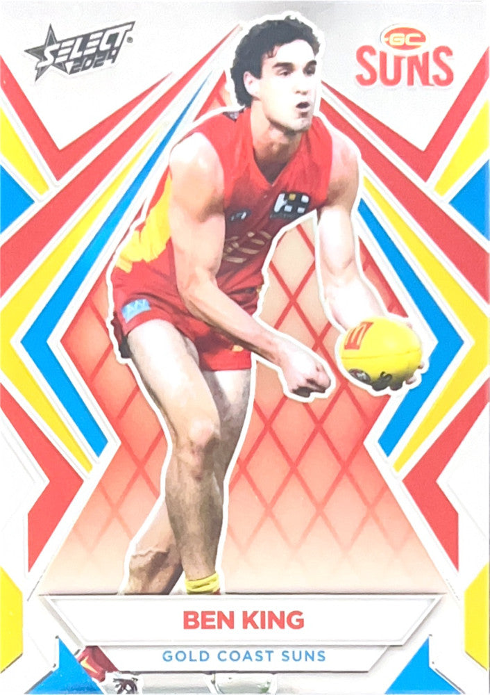 Ben King #L86 Gold Coast Suns | Luminous 2024 Select AFL Footy Stars