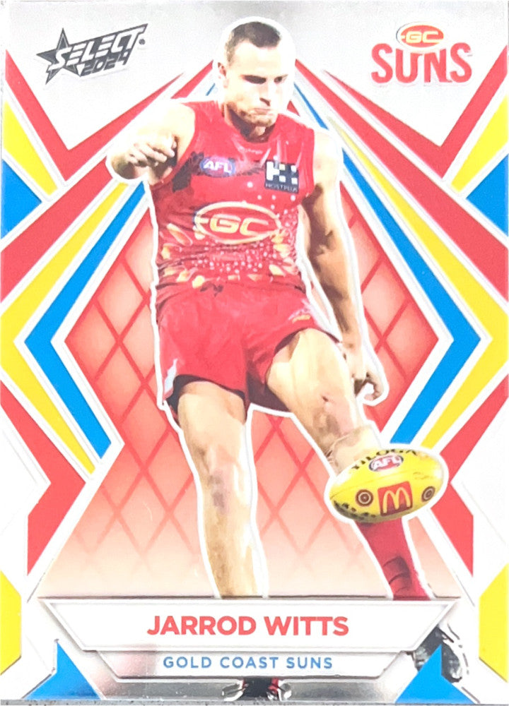 Jarrod Witts #L90 Gold Coast Suns | Luminous 2024 Select AFL Footy Stars