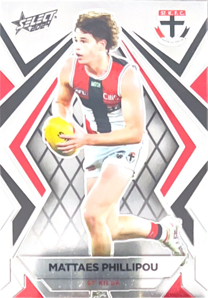 Mattaes Phillipou #L146 St. Kilda Saints | Luminous 2024 Select AFL Footy Stars