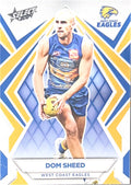Dominic Sheed #L169 West Coast Eagles | Luminous 2024 Select AFL Footy Stars