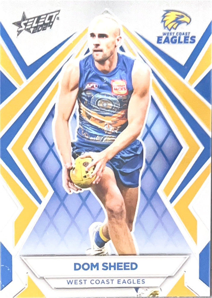 Dominic Sheed #L169 West Coast Eagles | Luminous 2024 Select AFL Footy Stars